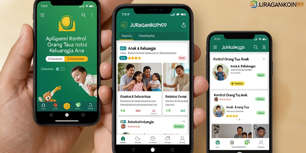 Antarmuka pengguna JURAGANKOIN99 untuk kontrol orang tua yang intuitif.