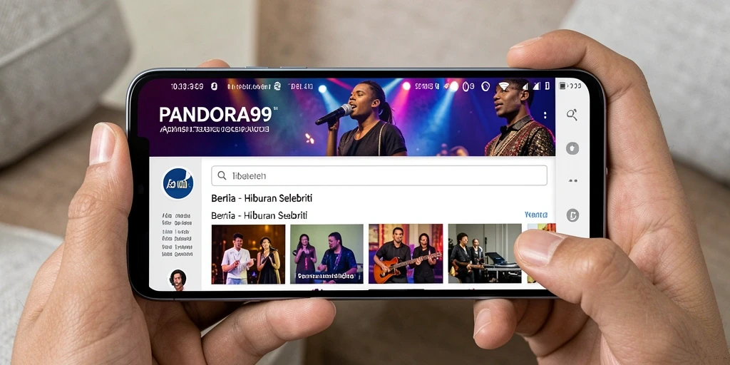 Antarmuka PANDORA99 yang menarik dan fungsional untuk berita Hiburan Selebriti.