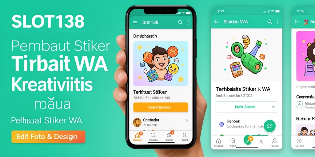 Tampilan user-friendly untuk membuat stiker WhatsApp.