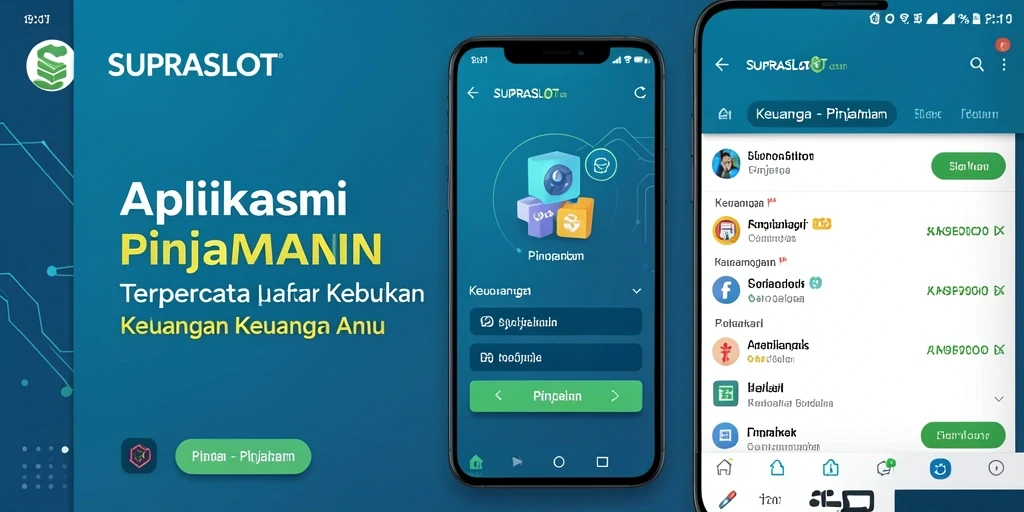 Antarmuka SUPRASLOT yang intuitif dan mudah digunakan.